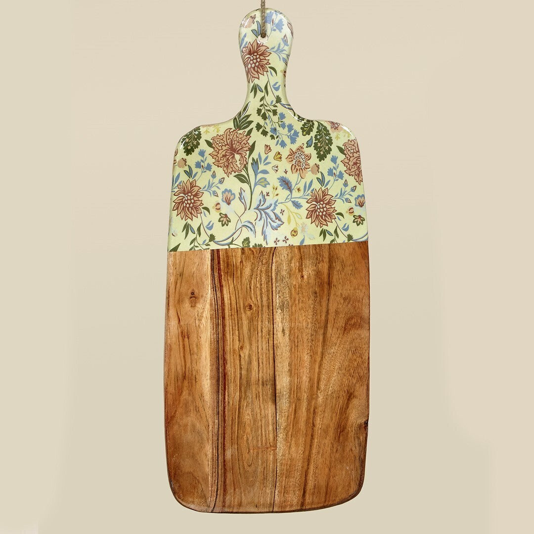 Tabla de aperitivos flores biege