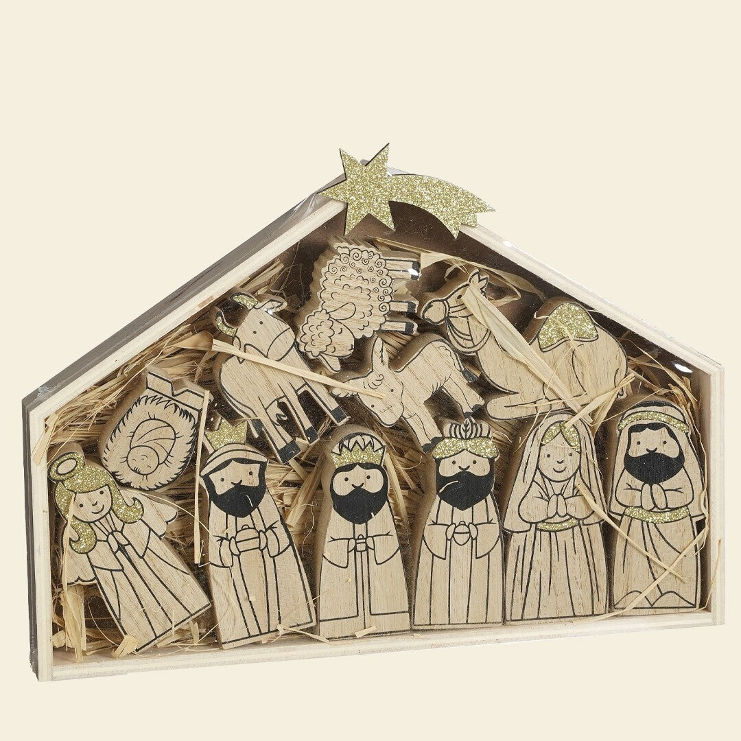Belén de madera